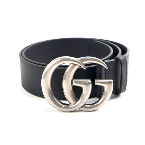 gucci gg belt black and silver|Gucci belt price original.